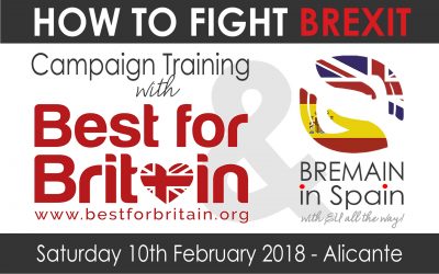 Bremain in Spain/Best for Britain Barnstorm Alicante