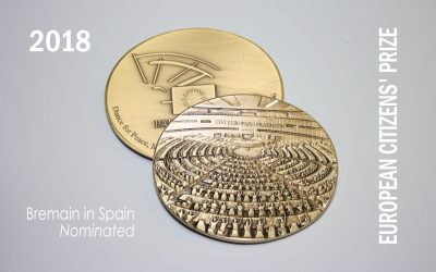 Bremain in Spain Nominated for The European Citizens’ Prize 2018