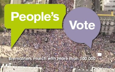 A Photo Journey Through the March for a People’s Vote with Bremain